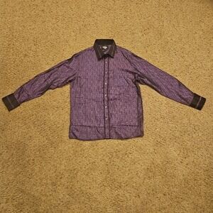 El General Shirt Mens Large Western‎ Charro Cowboy Rockabilly